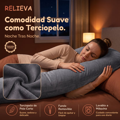Relieva - comodidad suave como terciopelo, materiales premium