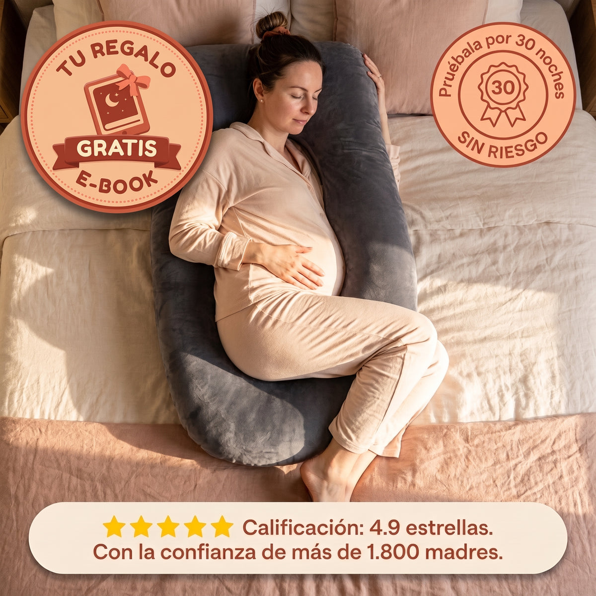Relieva™ Almohada Materna